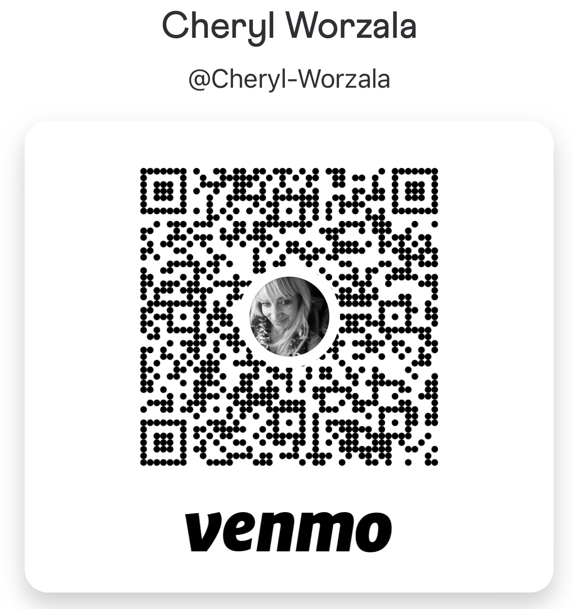 Venmo QR Code